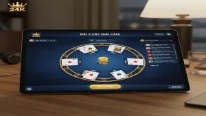 Cách chơi bài 3 cây (Bài cào) thắng nhanh 24KClub