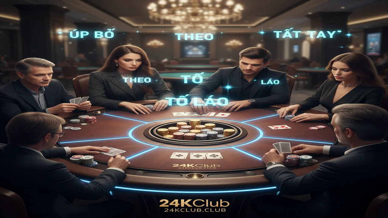 Hướng dẫn chơi bài Liêng cho người mới 24KClub