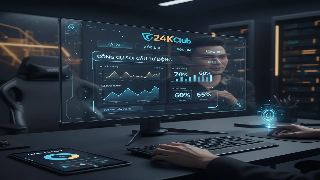 Cách dùng công cụ soi cầu tự động 24KClub