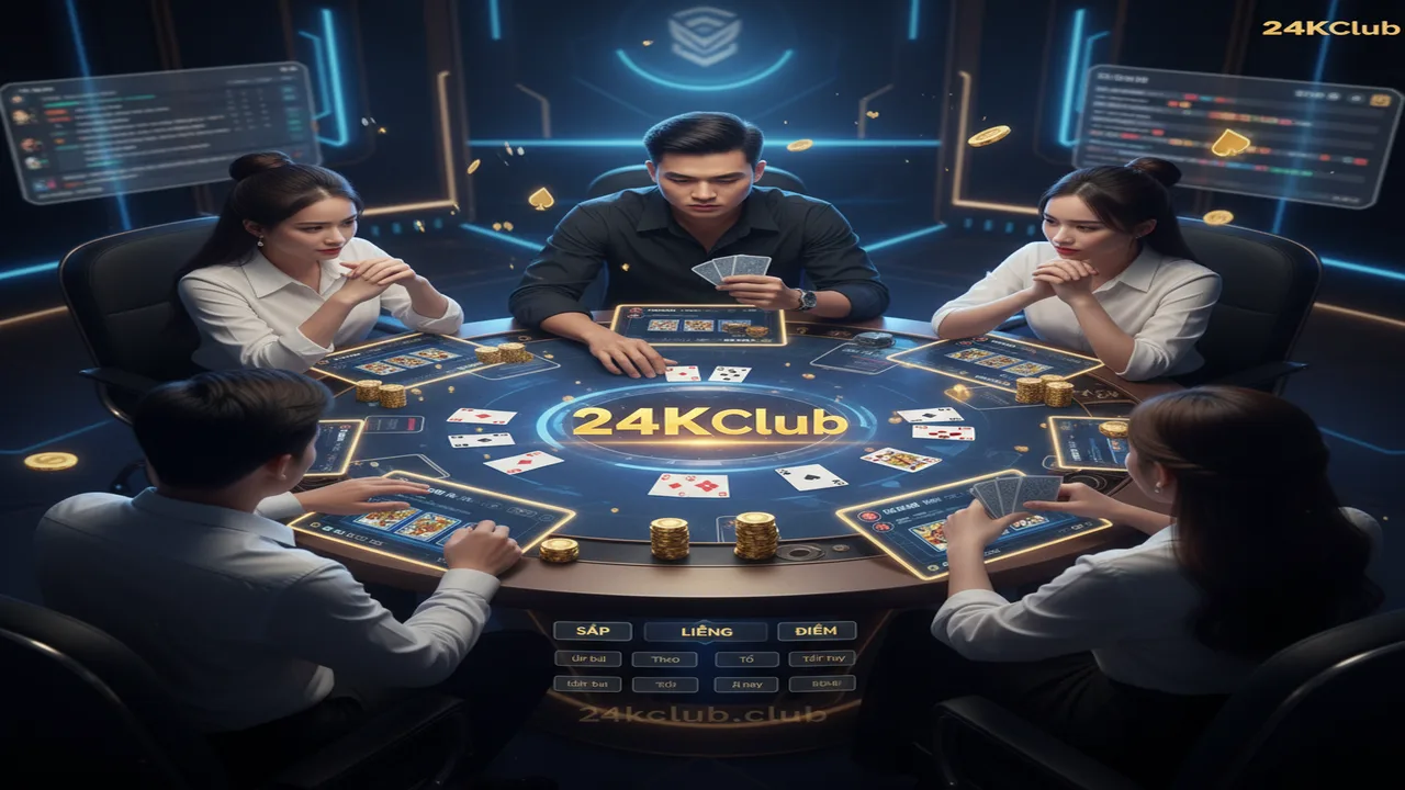 Hướng dẫn chi tiết về cách chơi Liêng 24KClub