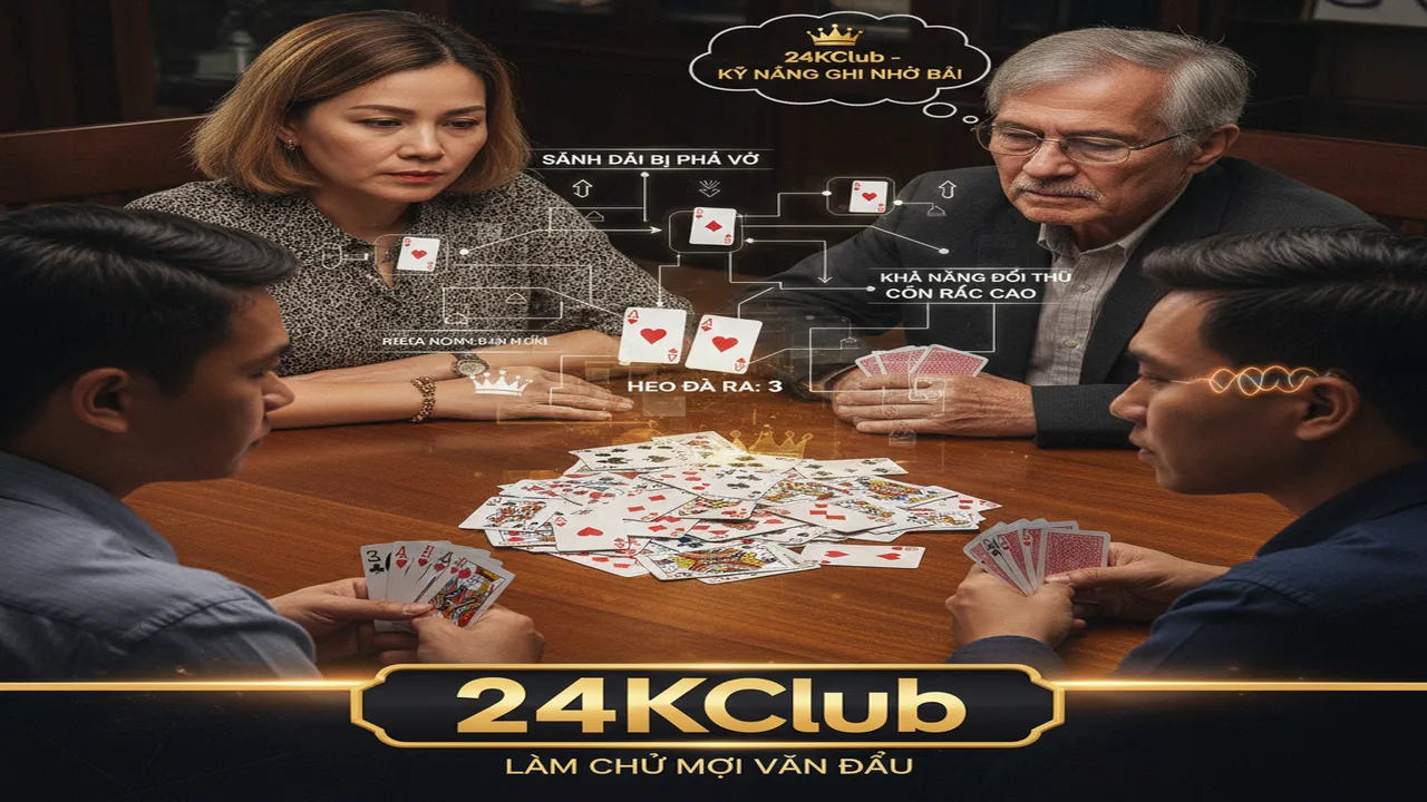 Cách nhớ bài trong Tiến lên 24KClub