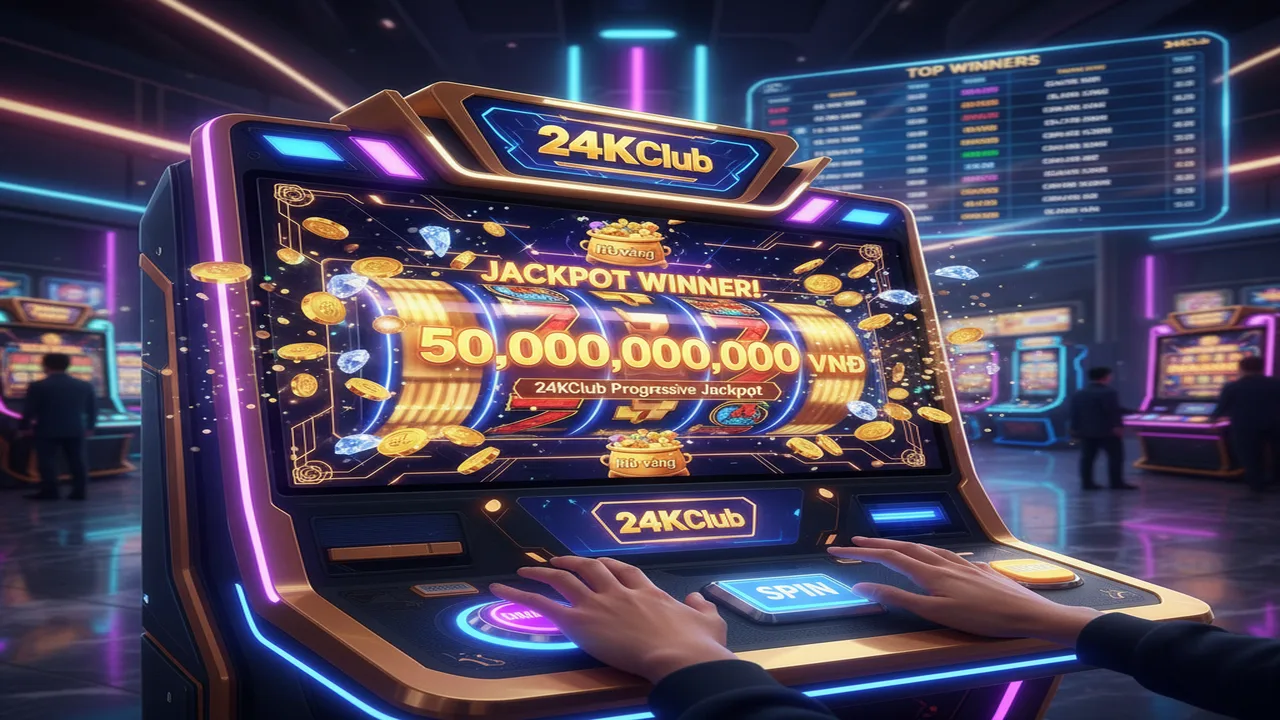 Cách chơi Nổ hũ Jackpot lũy tiến (Progressive) 24KClub