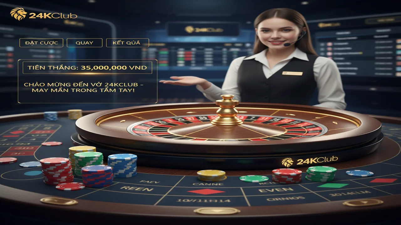 Hướng dẫn chi tiết về cách chơi Roulette 24KClub