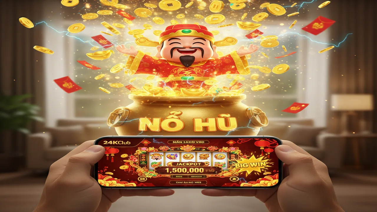 Bí quyết săn hũ Thần Tài: Nổ hũ tiền tỷ vốn nhỏ 24KClub