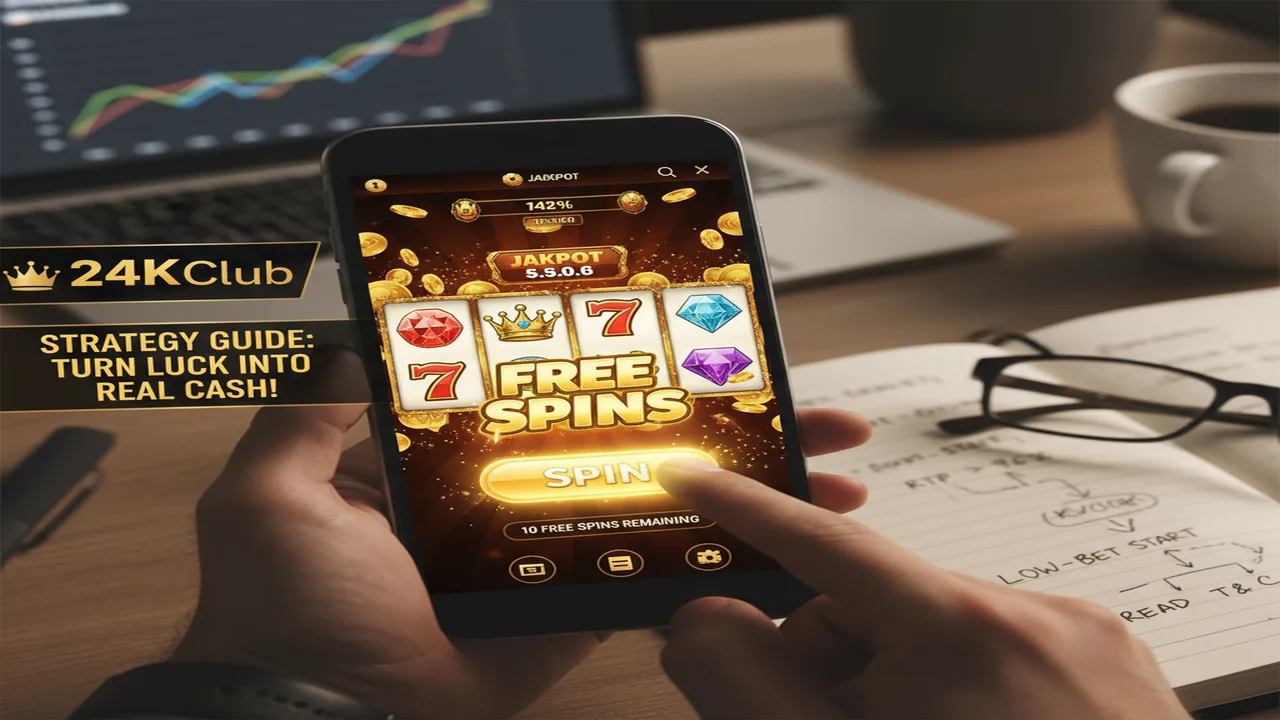 Cách tận dụng vòng quay miễn phí thắng lớn 24KClub