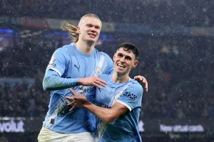 Man City thắng đậm Fulham, tiếp tục bám đuổi Arsenal