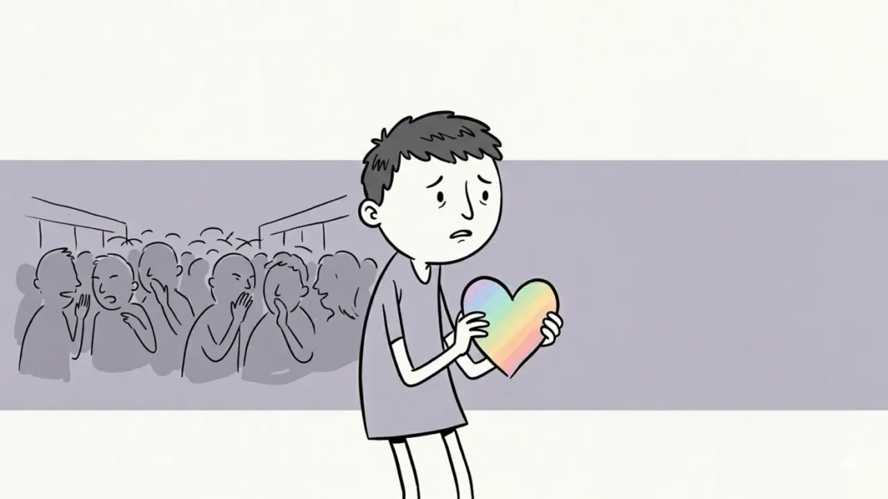 Tiếp tục sống trong cô độc hay tạo vỏ bọc người đàn ông mạnh mẽ